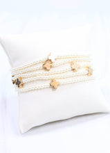 Panetiere Pearl Cross Bracelet Set Ivory