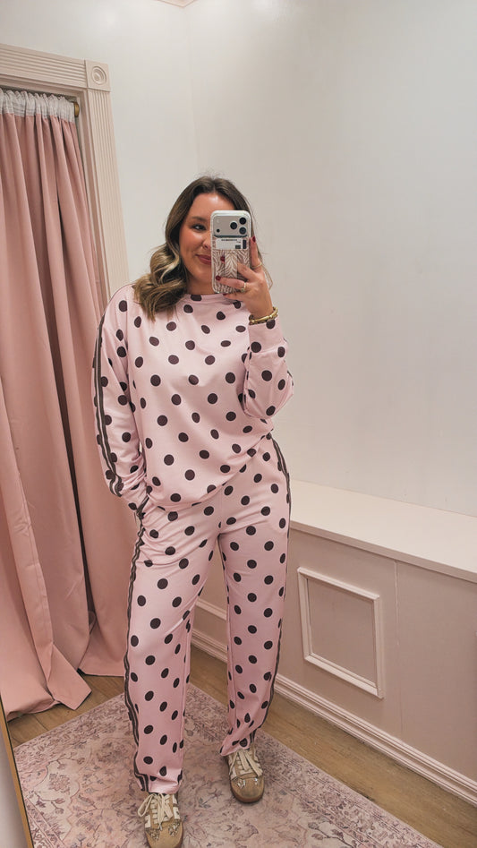 "Lea" Polka Dot Set