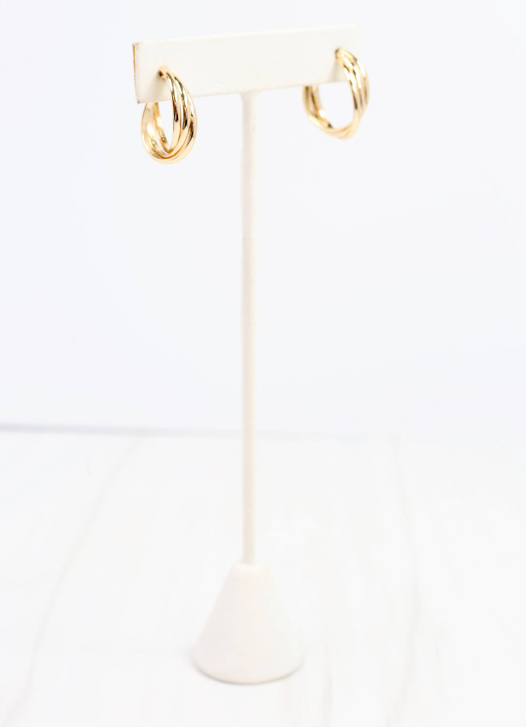 Glover Hoop Earring Gold