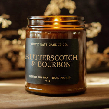 Rustic Rays Candle Co. 9 oz Jar Candle