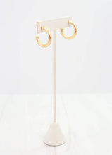 Isaacs Hoop Earring MATTE GOLD