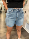 "Charlotte" Light Colored Denim Shorts