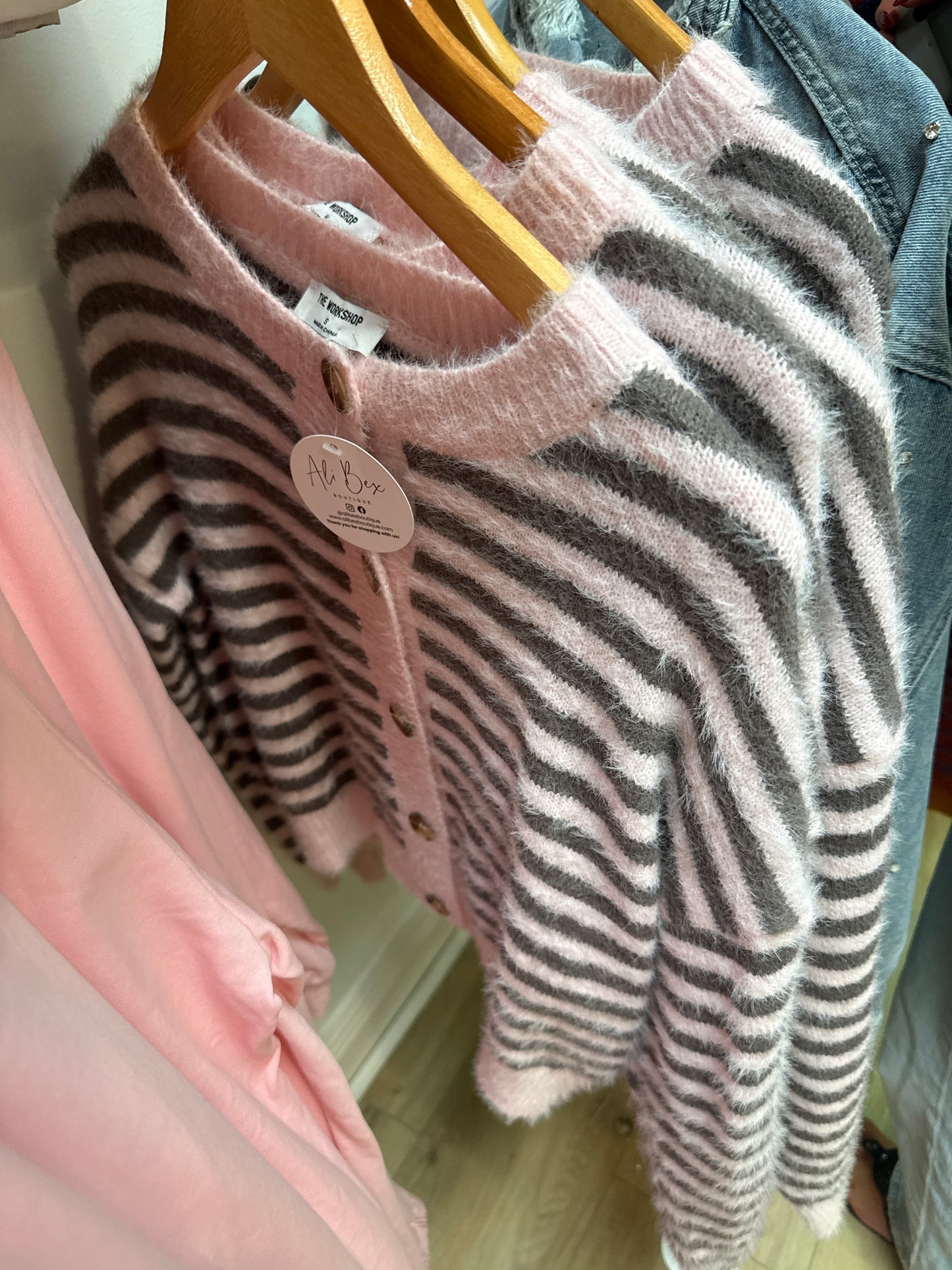 “Madalyn” Button Down Sweater