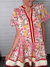 "I get to love you" Pink Floral Dress