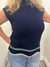 "Everytime" Navy Top