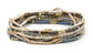2mm Newport GOLDEN + Gold Filled Waterproof Bracelet