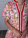 "I get to love you" Pink Floral Dress