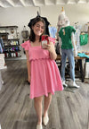 "Life Song" Bubble Gum Pink Dress