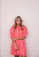 "Saturday Brunch" Stripped Dress