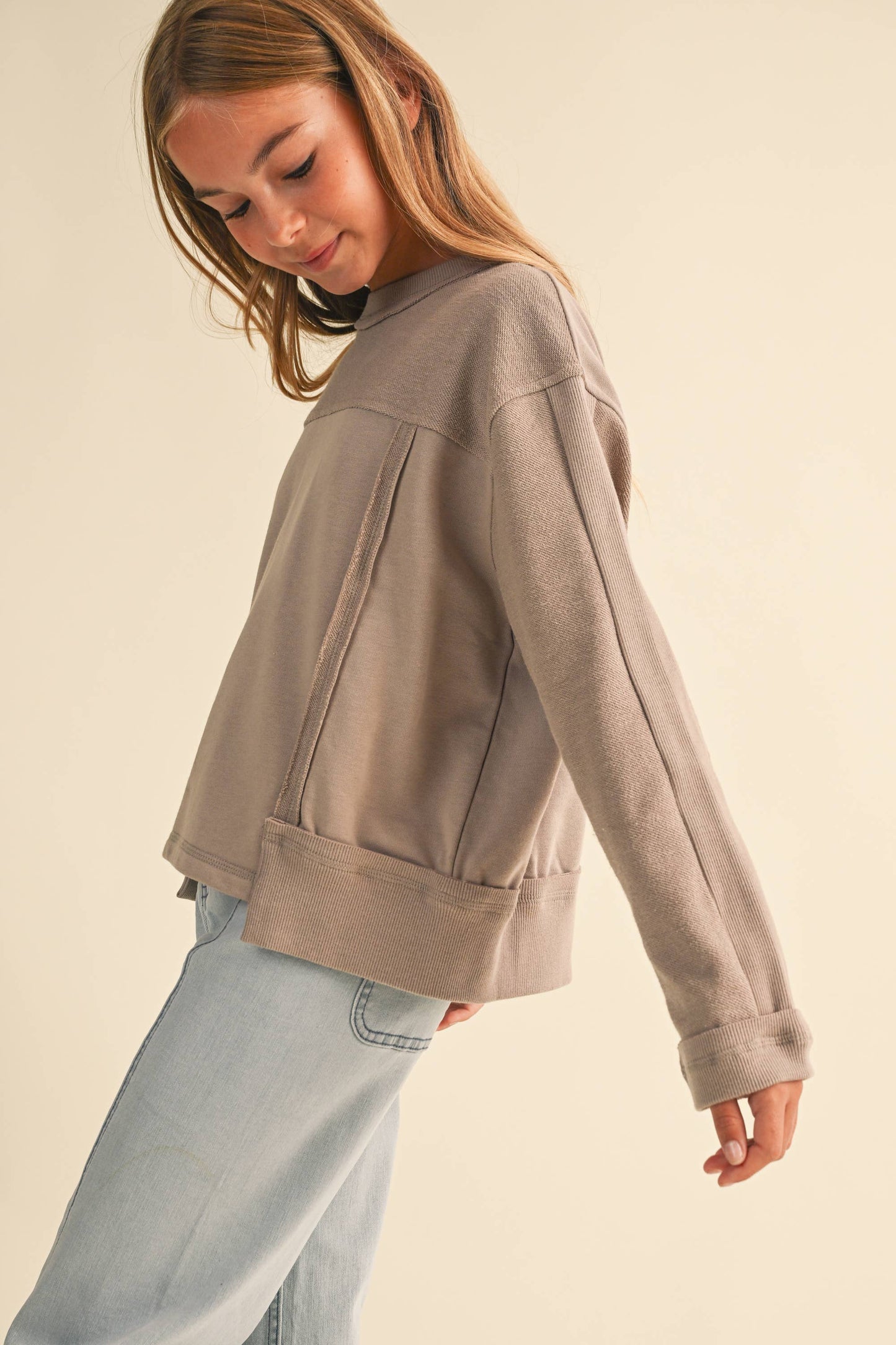 TWEEN KIDS GIRLS CREW NECK SWEATSHIRT (7-14) (Copy)