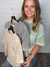 "Girls Night" Ribbed Pocket Tee