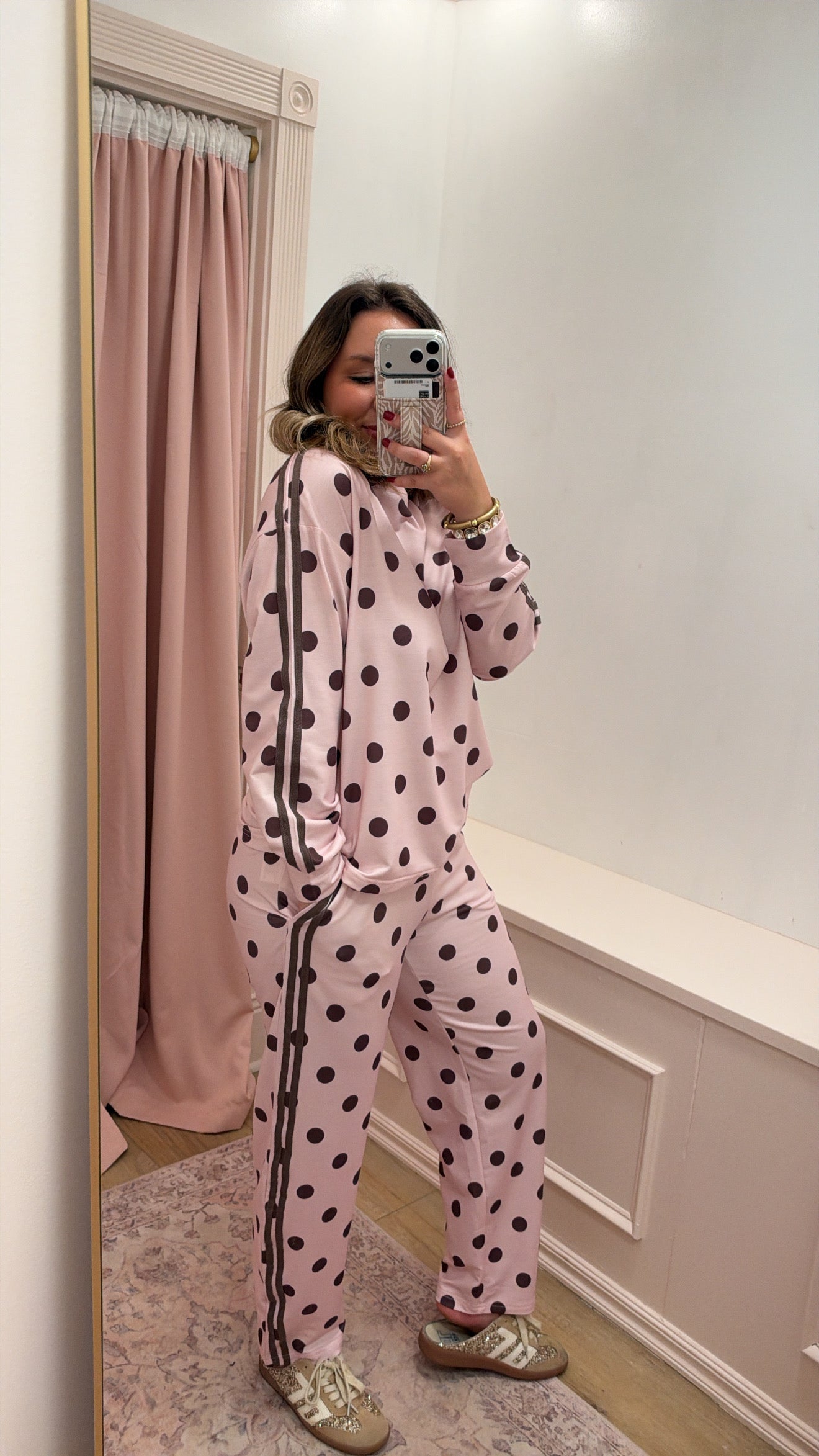 "Lea" Polka Dot Set
