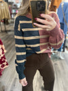 "Tried and True" Color Block Sweater