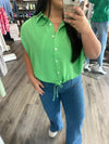 "Charmed" Green Top