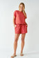 Luxe Sand Wash Rib Classic Tee Set
