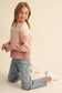 TWEEN KIDS GIRLS DROP SHOULDER SWEATER