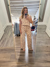 "Your Eyes" Taupe Leopard Pants