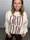 “Gratitude” Puff Sweatshirt