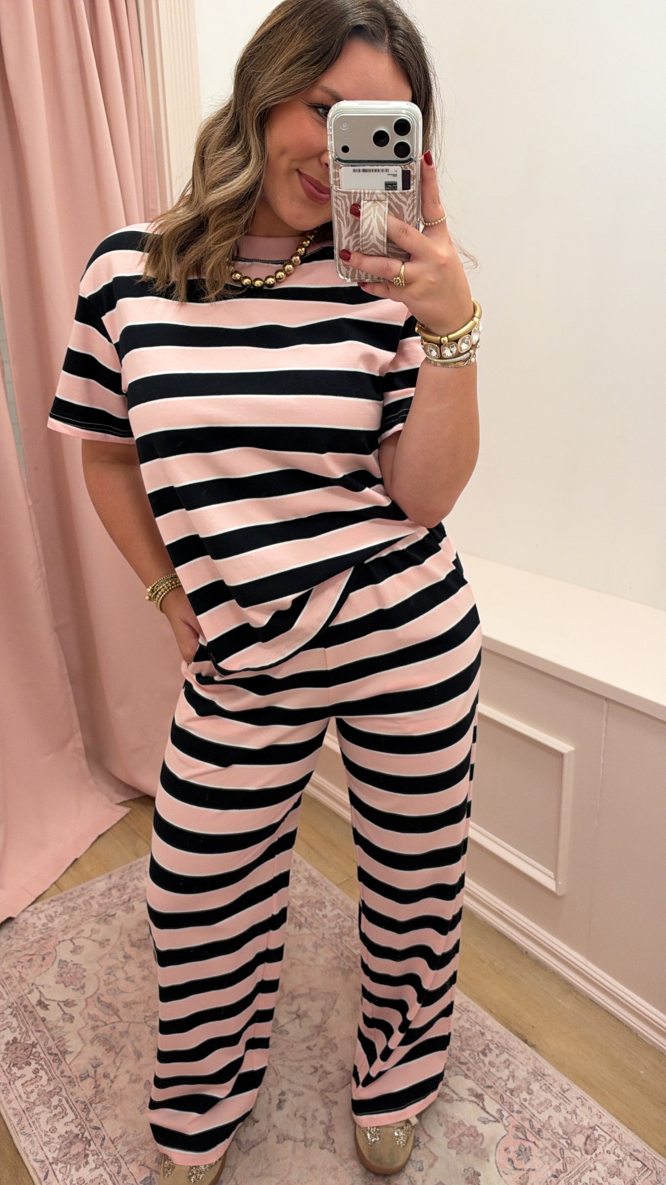 "Ann" Stripped Set