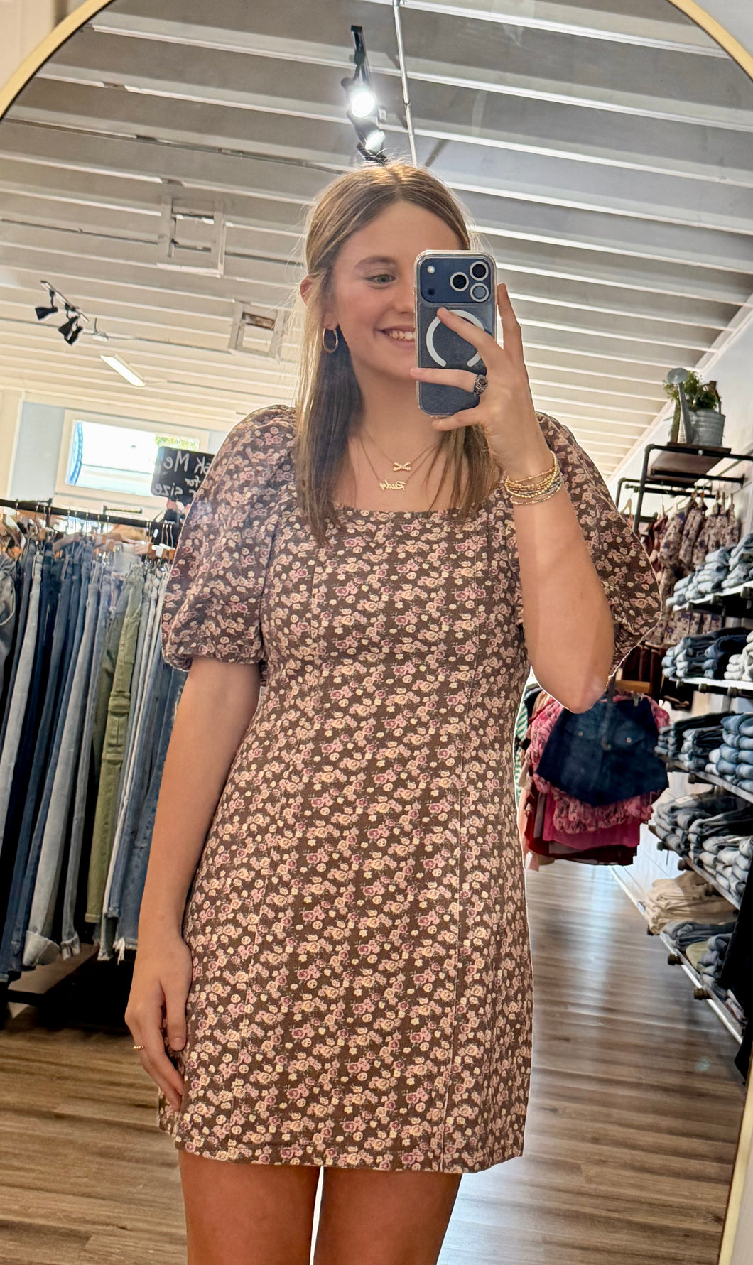 "Love Story" Floral Dress