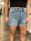 "Charlotte" Light Colored Denim Shorts