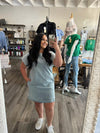 "Broadway Girls" Denim Dress