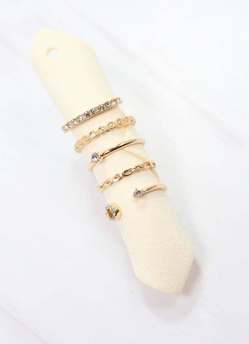 Leighton Ring Set GOLD