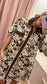 "He Changed My Life" Brown/White Floral Dress