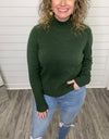 "Strong Faith" Hunter Green Turtle Neck