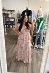 "Effortless" Floral Maxi Dress