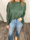 "Say It Ain't So" Round Neck Sweater Top