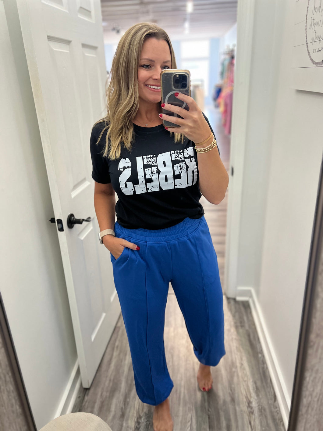 Black/White Rebels Tee