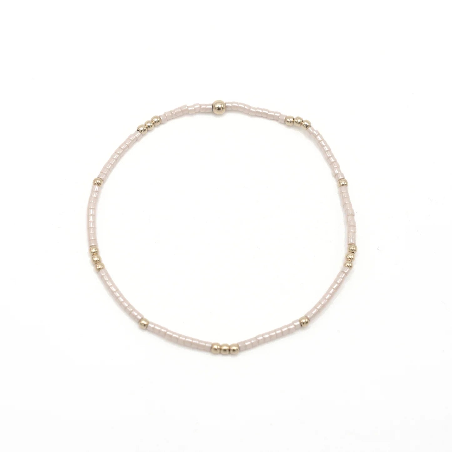2mm Newport Palest Pink+ Gold Filled
