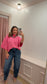 “Cassidy” Mock neck batwing sweater