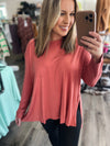 "See you through" Tunic Top