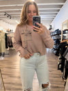"Maybe Later" Mauve Knit Sweater