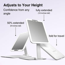 Nora Mini Folding Lighted Travel Mirror