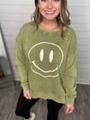 "Smiling Back" Pullover