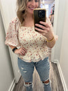 "Spring has Sprung" Floral Top