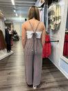 "Easy On Me" Mineral Washed Jumpsuit