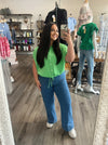 "Charmed" Green Top