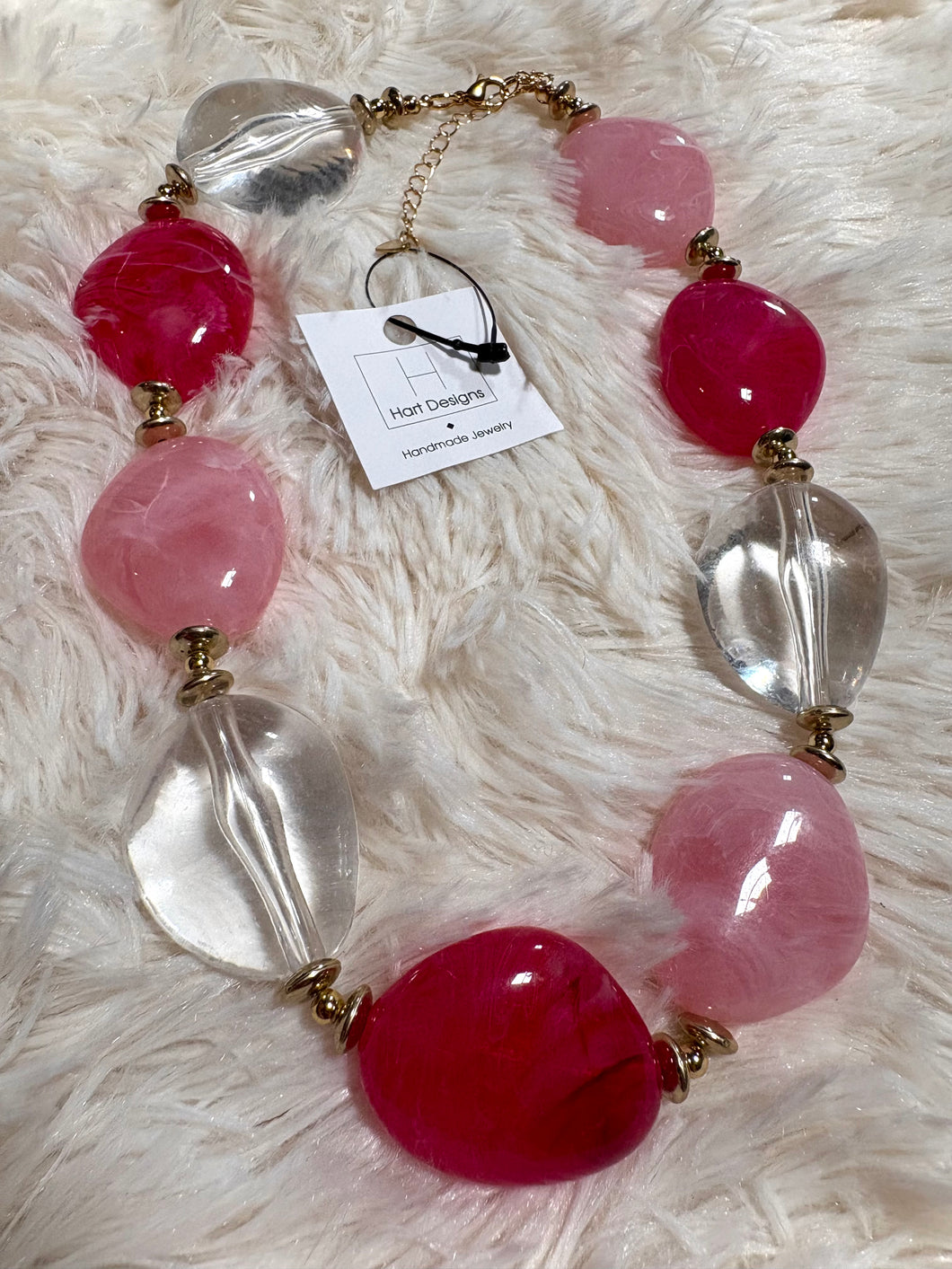 Multi Beaded Statement Necklace