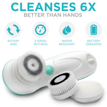 Cora 3 Facial Cleansing Brush with Travel Case