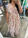 "Effortless" Floral Maxi Dress