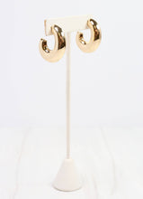 Darbie Hoop Earring Shiny Gold