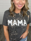 "Mama" Bleached Graphic Tee