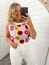 "Stand Alone" Bright Knitted Top