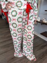 Christmas Printed Satin PJ Set