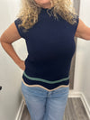 "Everytime" Navy Top