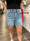 "Charlotte" Light Colored Denim Shorts